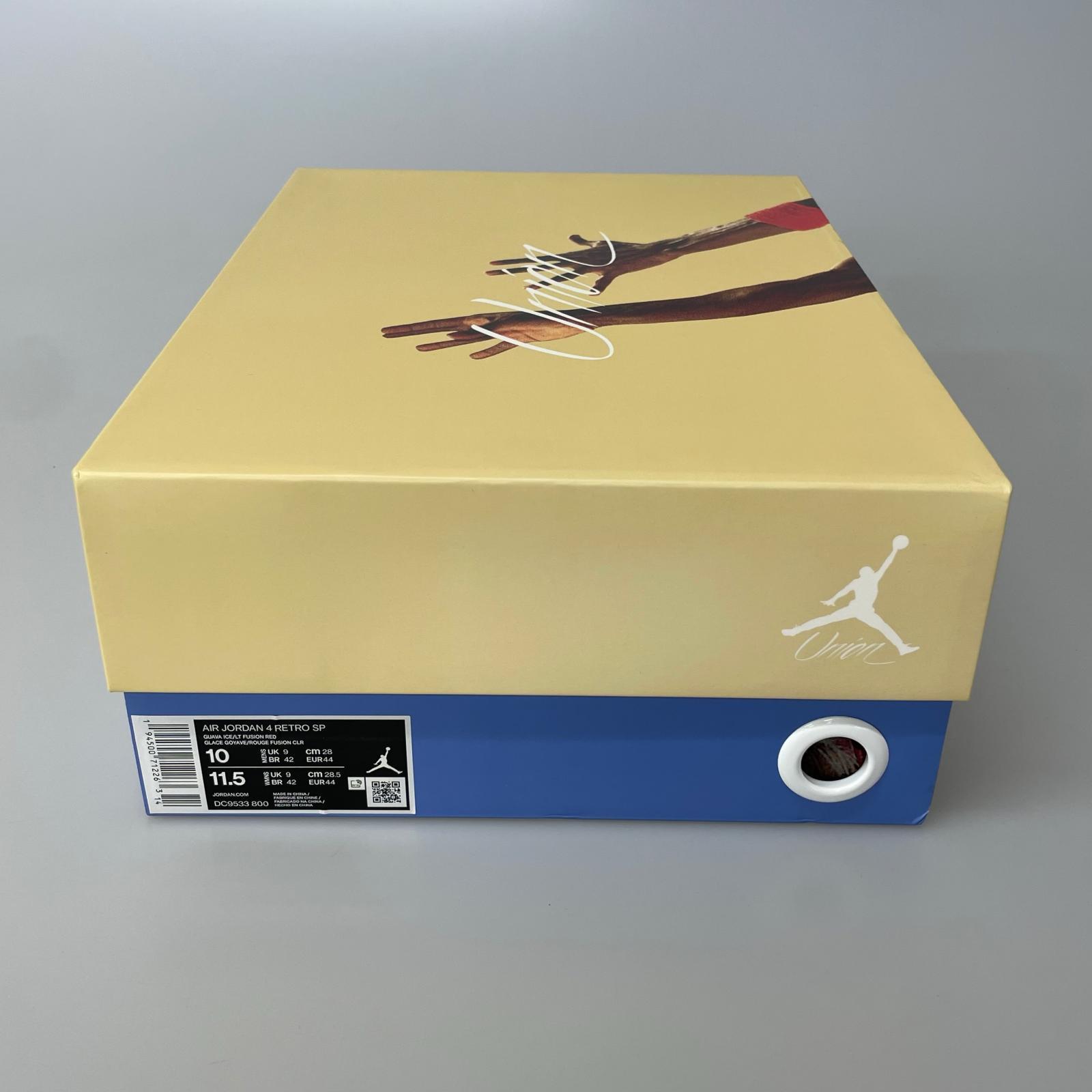 スニーカー UNION × Nike Air Jordan 4 28cm 28cm (US10 UK9 1/2 EU46)