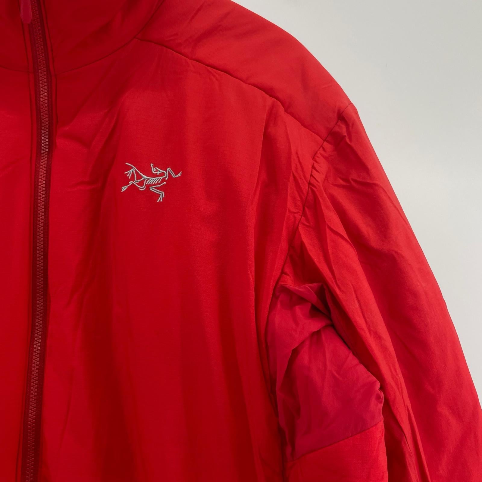 ダウンジャケット Atom Heavyweight jacket 赤 M M レッド