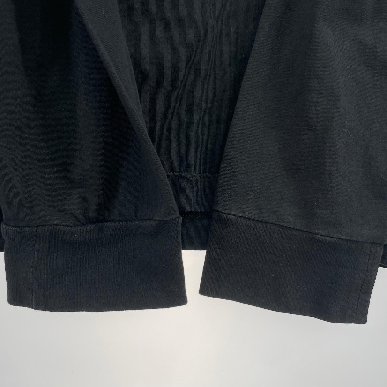 長袖Tシャツ 26147‐126996 ?S T-SHIRT 黒 XL ブラック