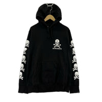 パーカー SKULL HOODIE スウェットパーカー (M) ブラック M ブラック