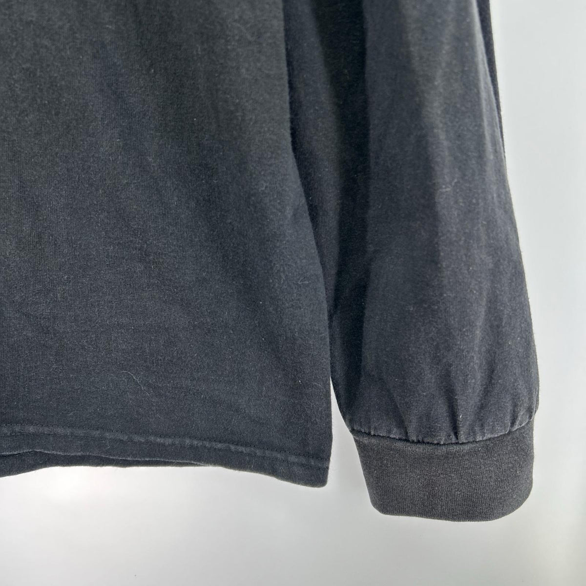 長袖Tシャツ 8 BALL FADE L 黒 L ブラック