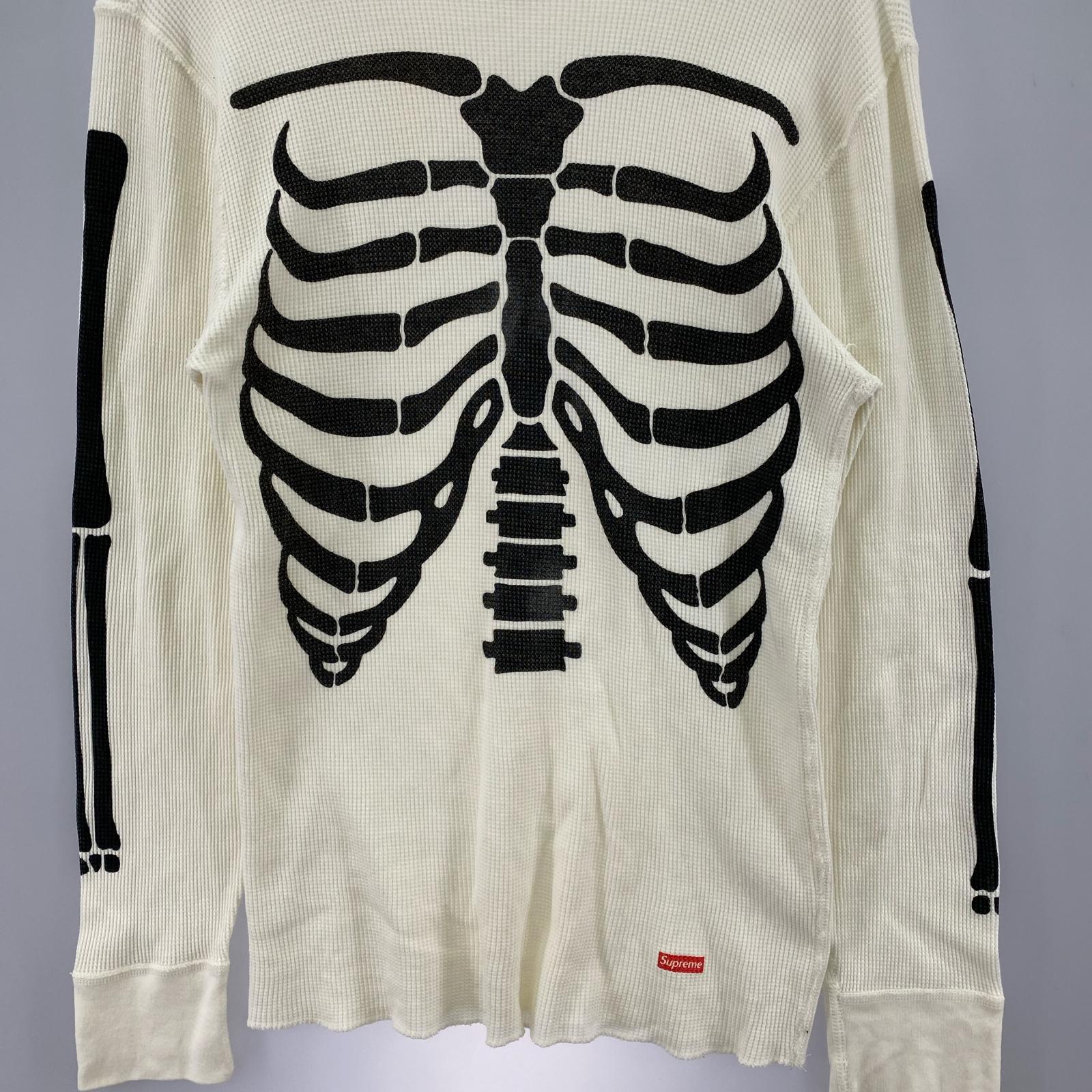 長袖Tシャツ supreme × hanes bones M 白 M ホワイト