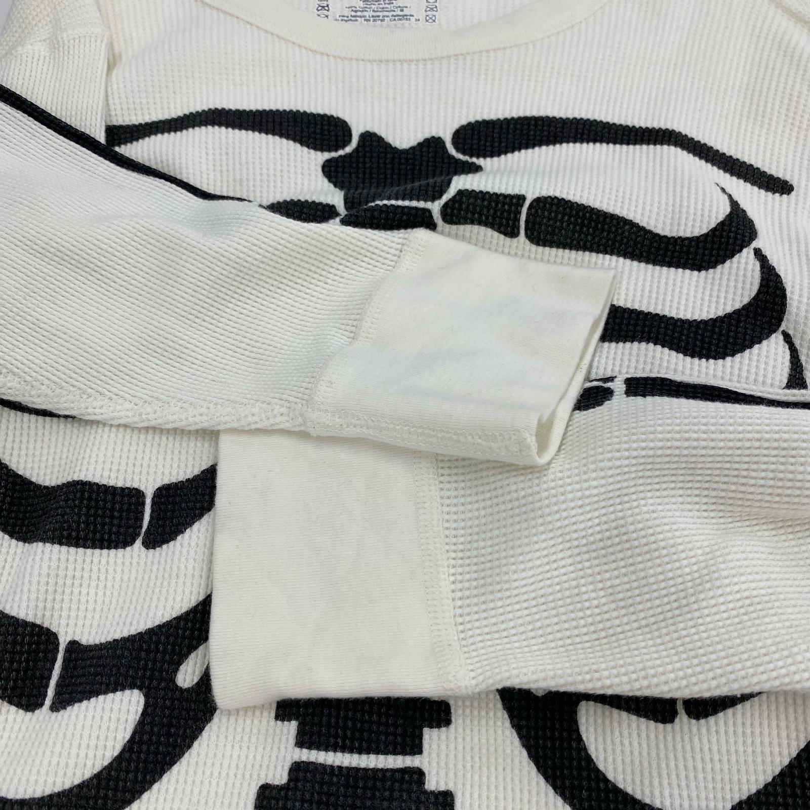 長袖Tシャツ supreme × hanes bones M 白 M ホワイト