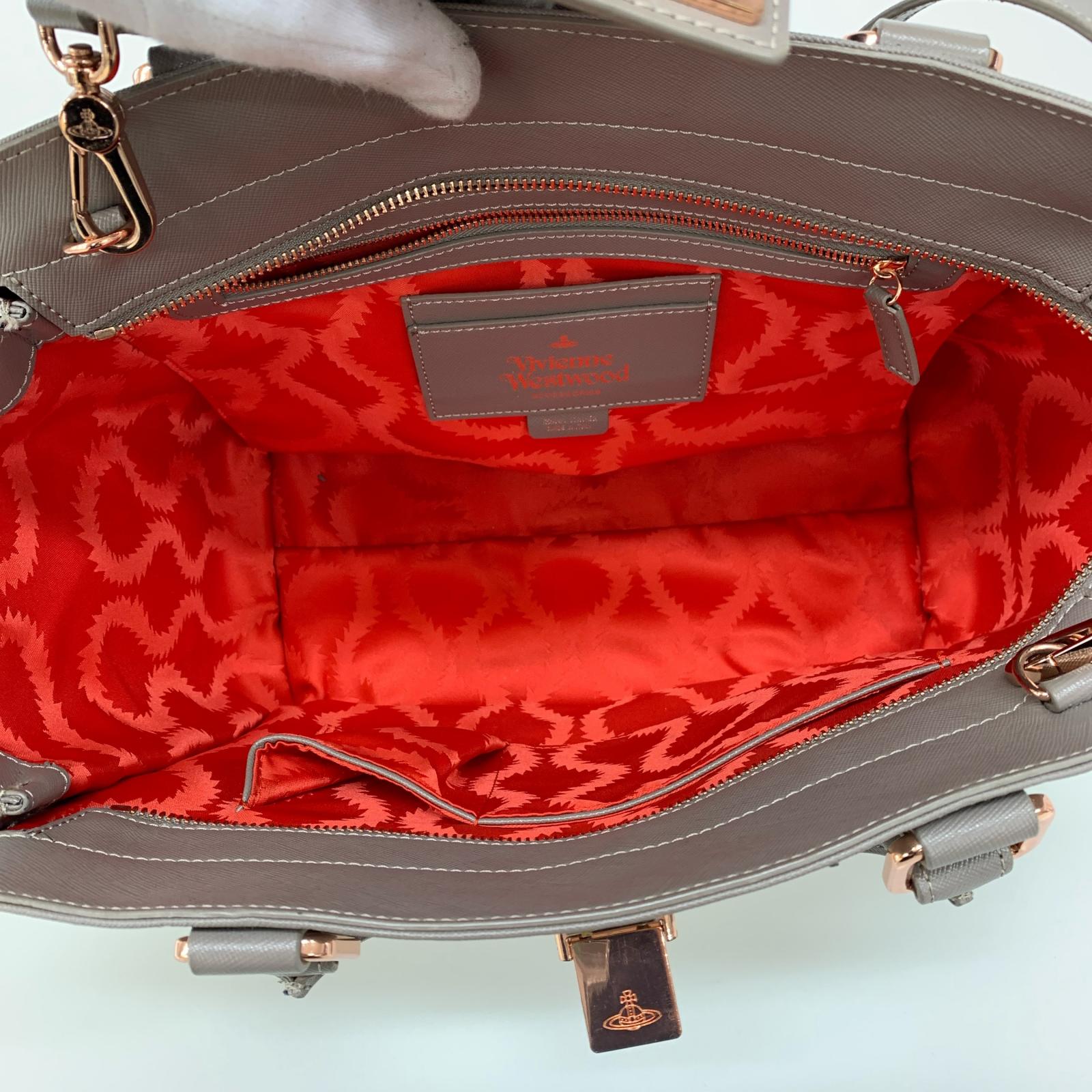 ショルダーバッグ Opio Saffiano 2WAY オピオ サフィアーノ グレー グレー
