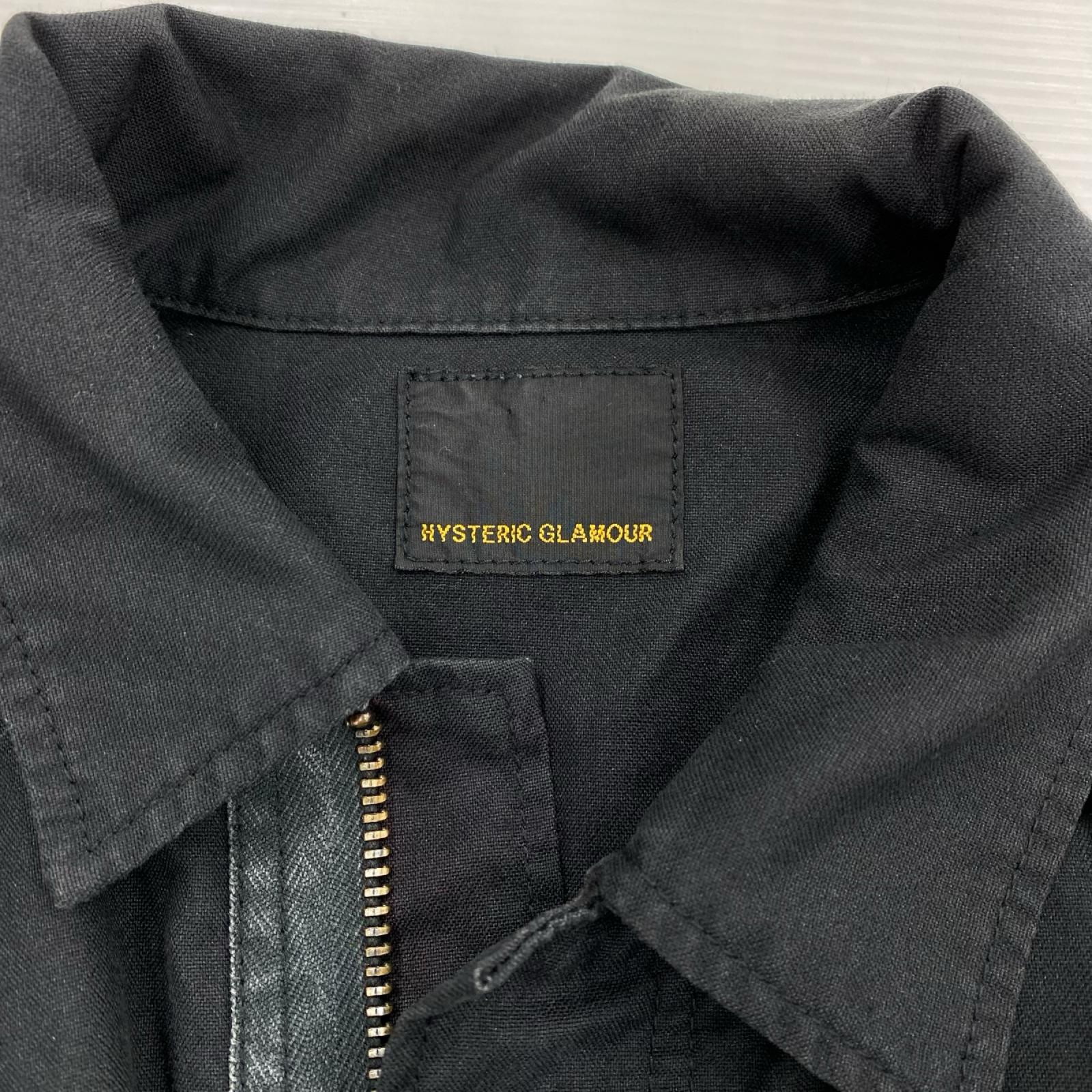 ジャケット ワークシャツジャケット 黒(S) S ブラック