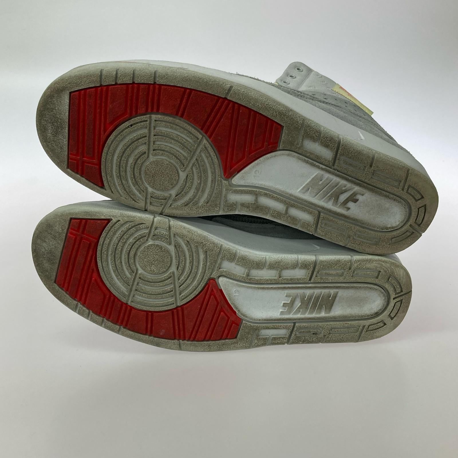 スニーカー union jorda2 grey fog 30cm 30cm (US12 UK11 1/2 EU50) グレー