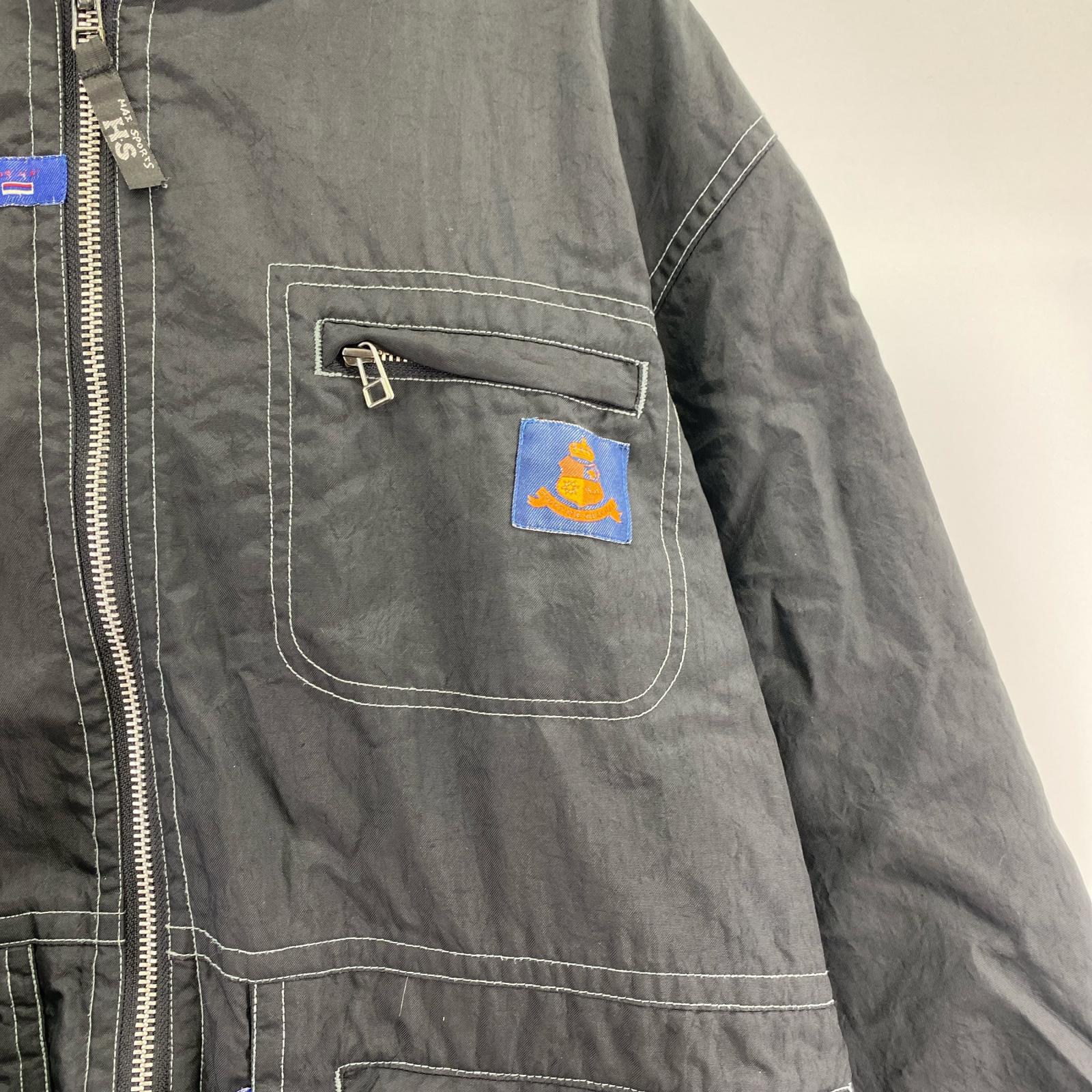 マウンテンパーカー HAI SPORTING GEAR ナイロン 黒 (M) M ブラック