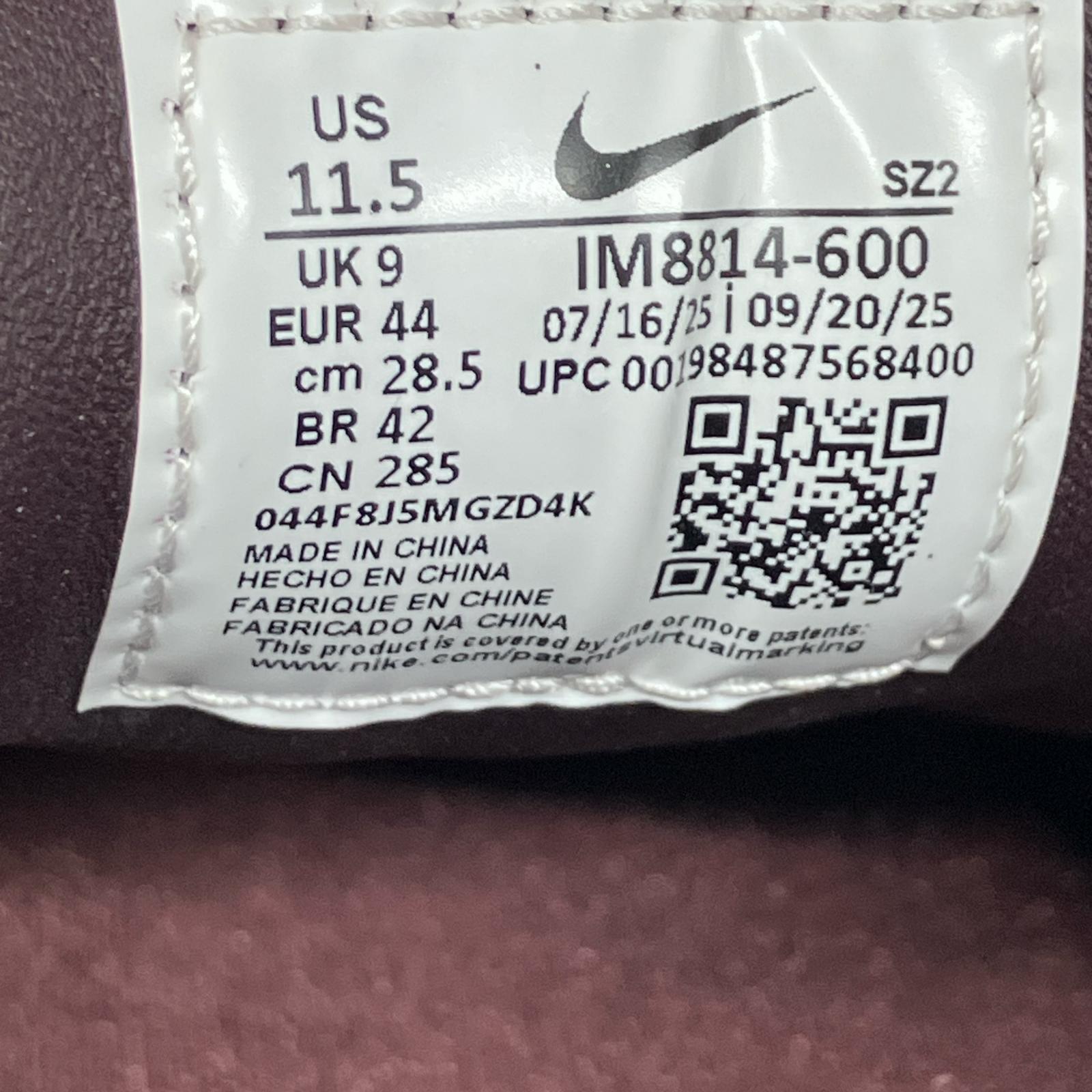 スニーカー NIKE W AIR MAX PHENOMENA BURGUNDY 28.5cm 28.5cm (US10 1/2 UK10 EU47) ワインレッド