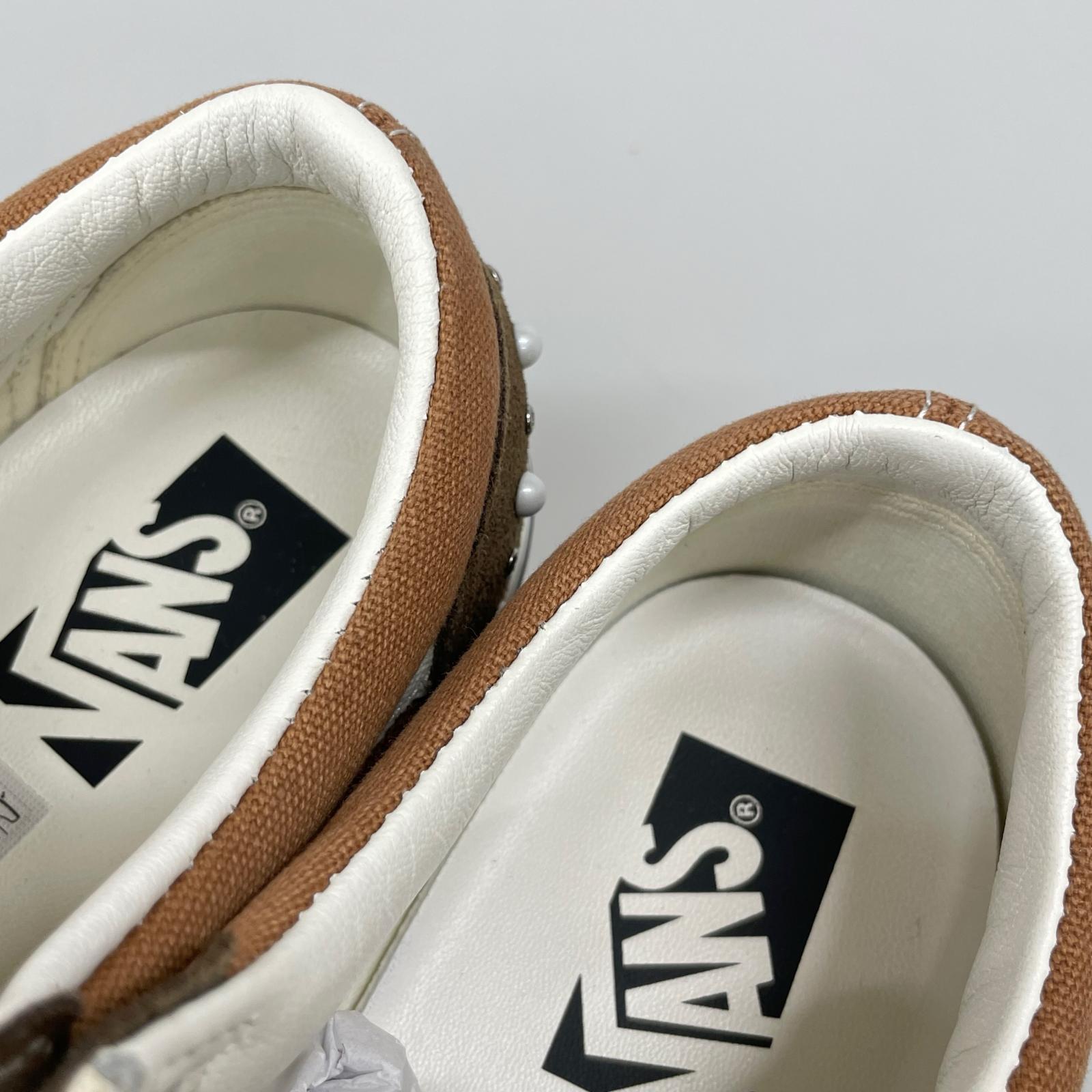 スニーカー VANS PREMIUM OLD SKOOL 36 PEARL VINTAGE COCOA 26.0 26cm (US8 UK7 1/2 EU42) ブラウン