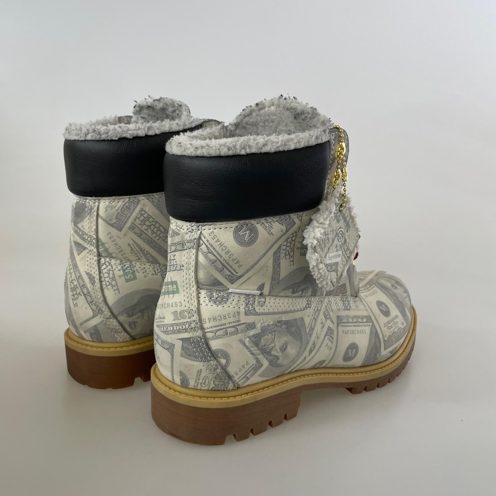 ブーツ Timberland×Supreme×MM6 Money 6 Boot 6-Inch Boot 26.0cm 26cm (US8 UK7 1/2 EU42) ホワイト