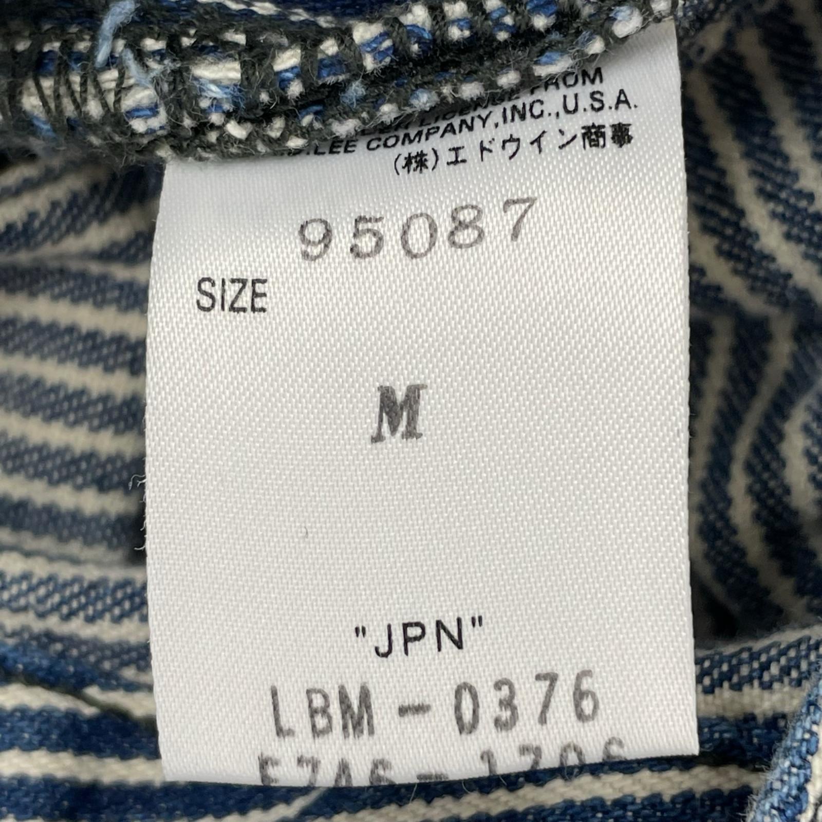 オーバーオール UA BLUE LABEL別注 ヒッコリー (M) M