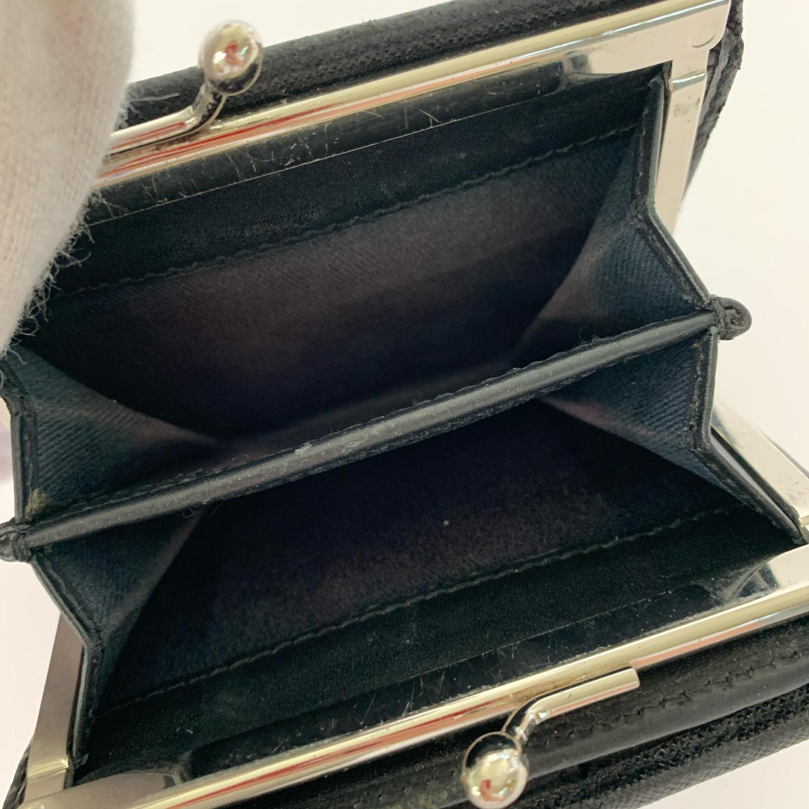 コンパクトウォレット SAFFIANO WALLET FR PKT ブラック