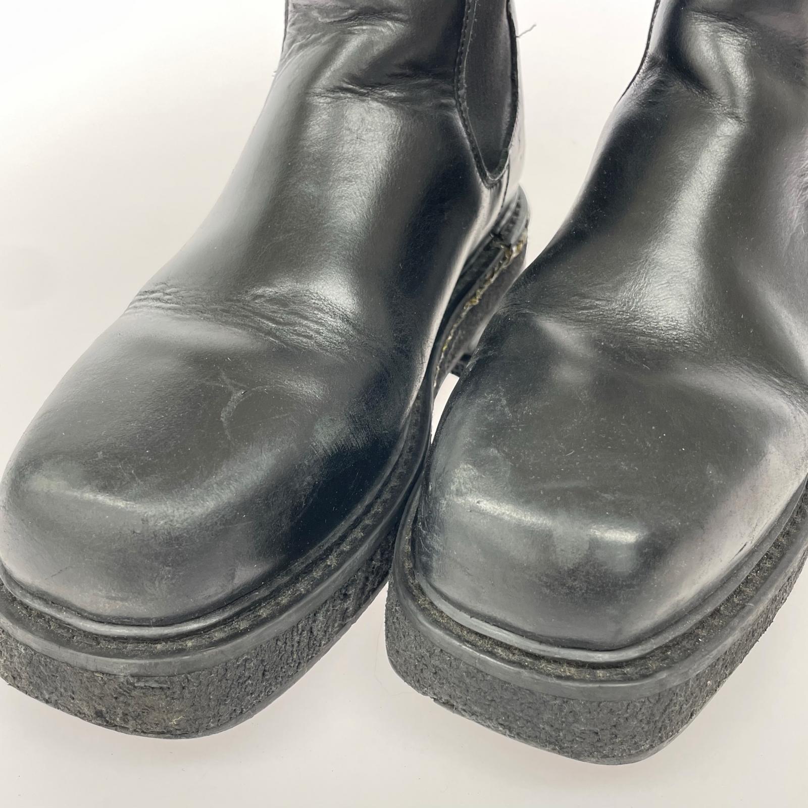 ブーツ Ortega Leather Chelsea Boots 黒 (41) ブラック