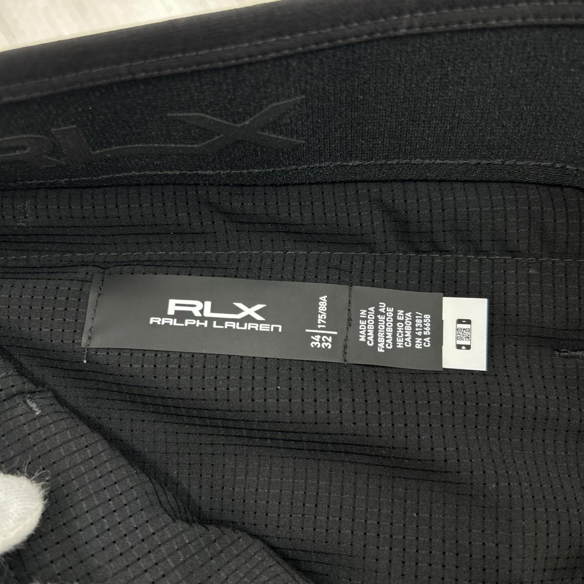 パンツ RLX ナイロンパンツ ブラック