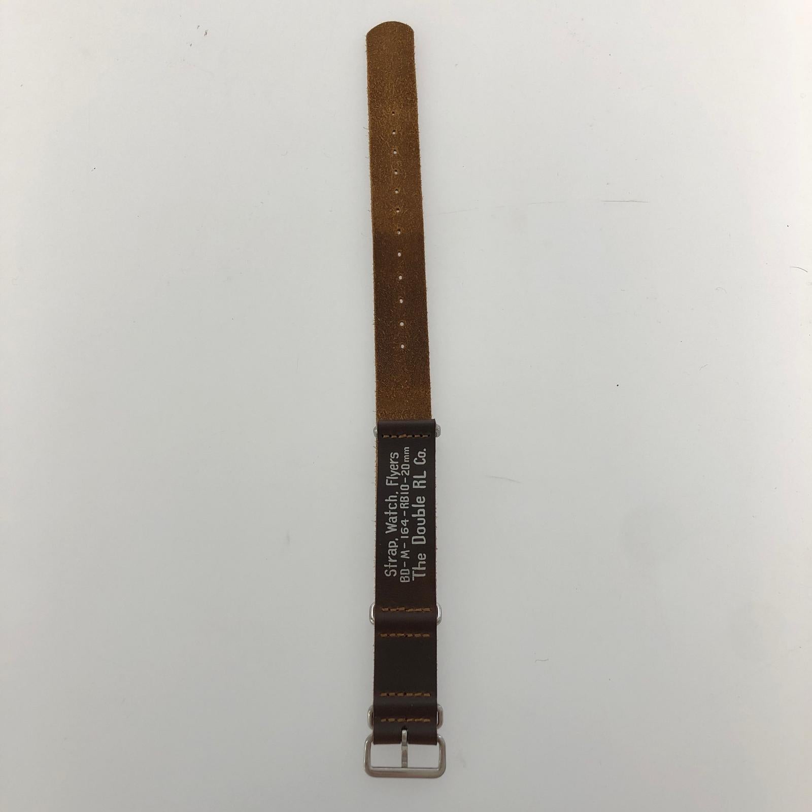 その他アクセサリー レザーウォッチベルト ブラウン