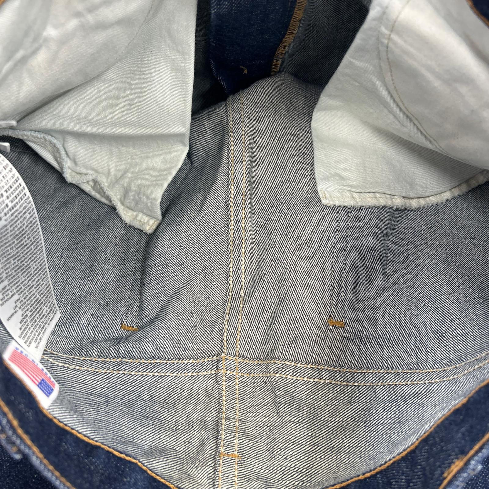 デニムパンツ 復刻 606 60年代モデル 32 ネイビー