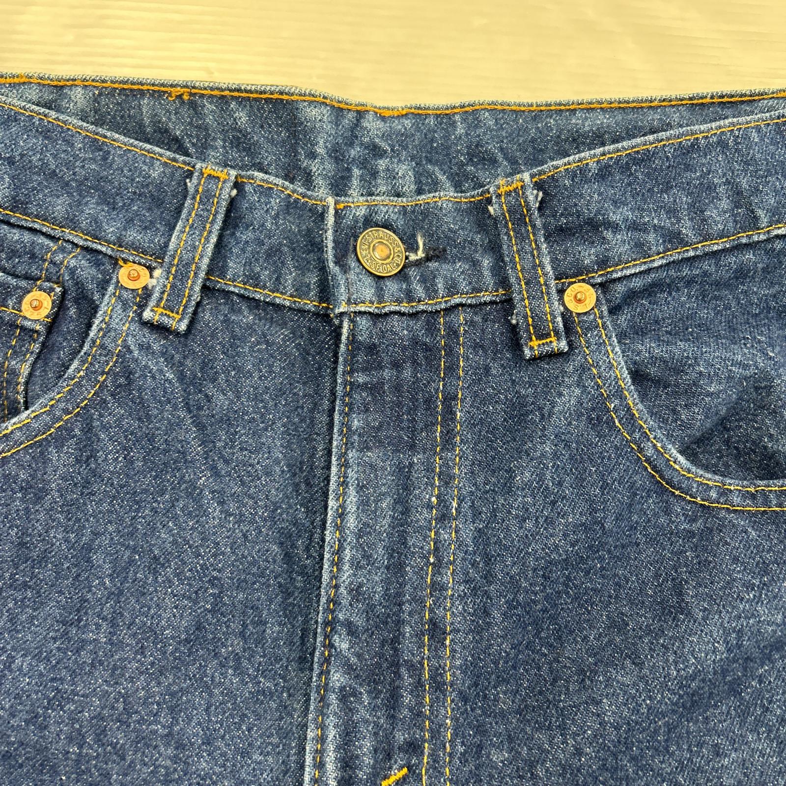 デニムパンツ 90s USA製 505 デニムパンツ 31 ブルー