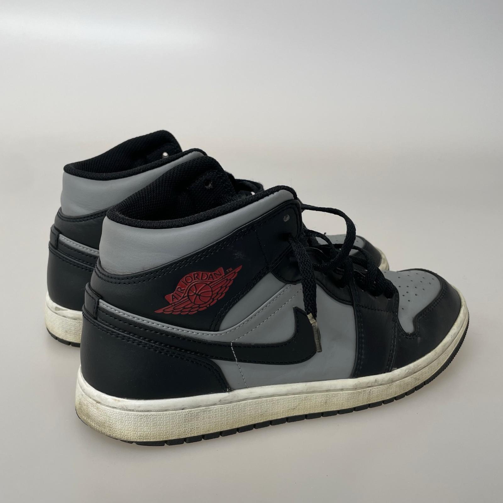 スニーカー AIR JORDAN 1 MID GRY (26.5) 554724-096 26.5cm (US8 1/2 UK8 EU43)