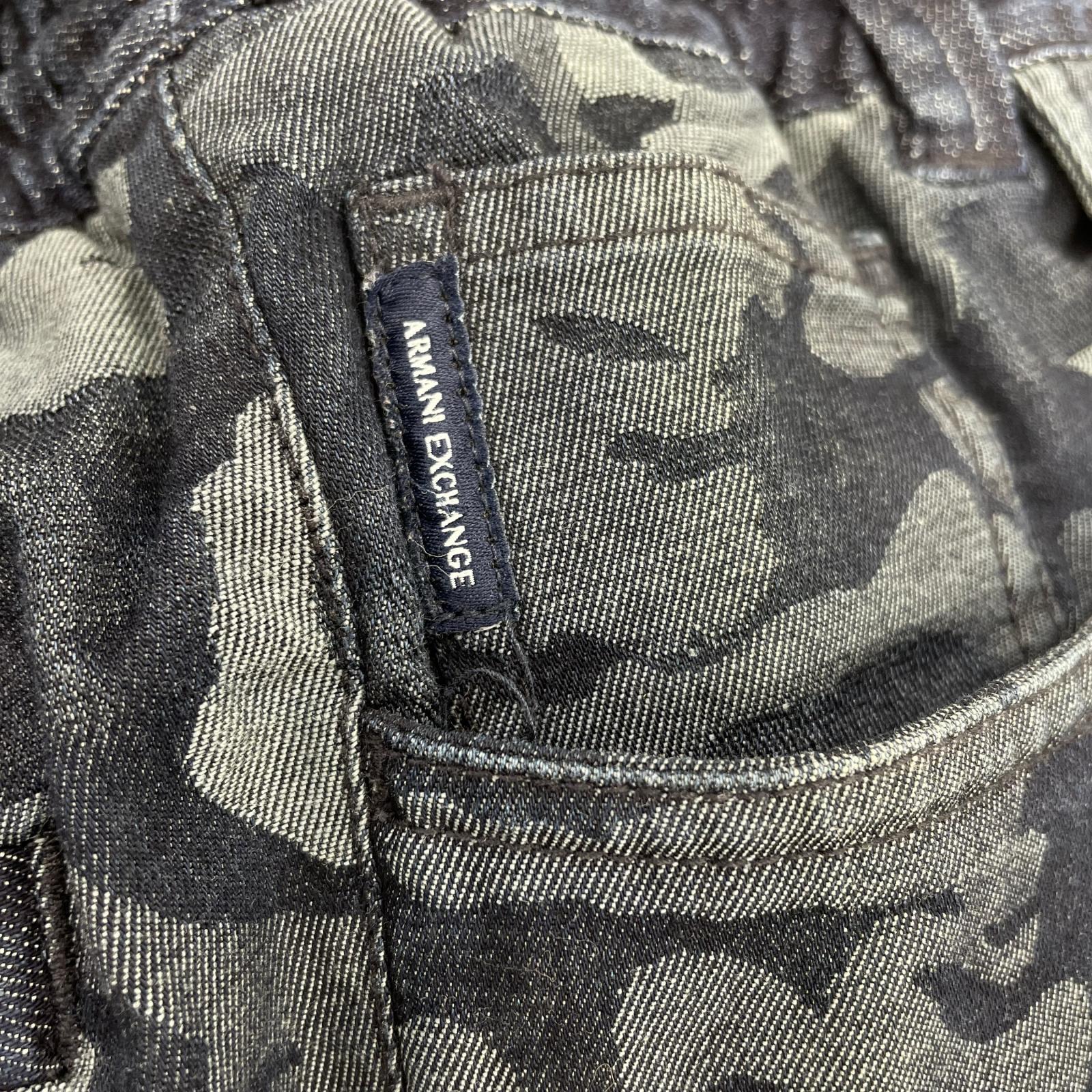 パンツ ARMANI EXCHANGE ジョガーパンツ カモフラ 30