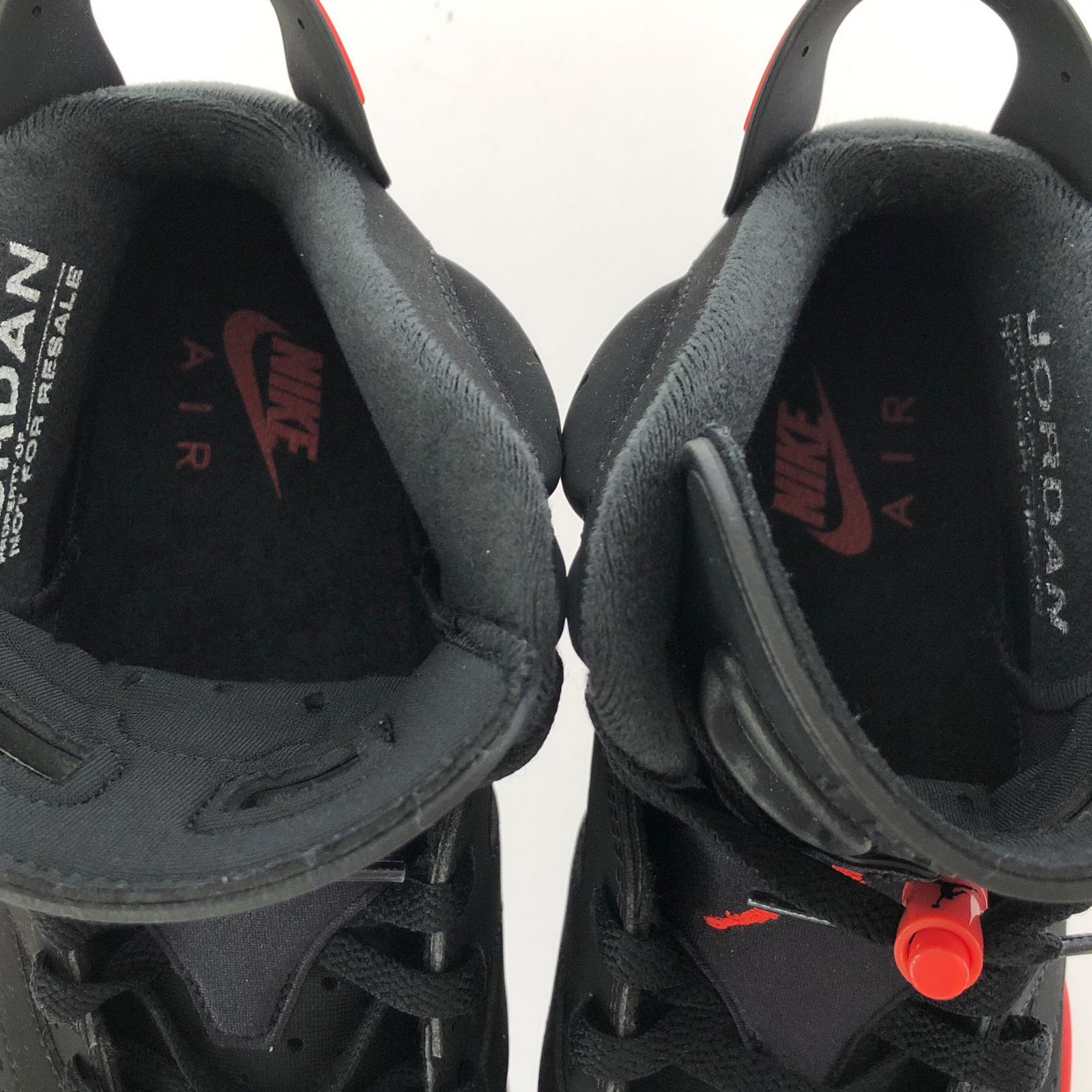 スニーカー AJ6 Retro "Infrared Salesman" 29cm (US11 UK10 1/2 EU48) ブラック