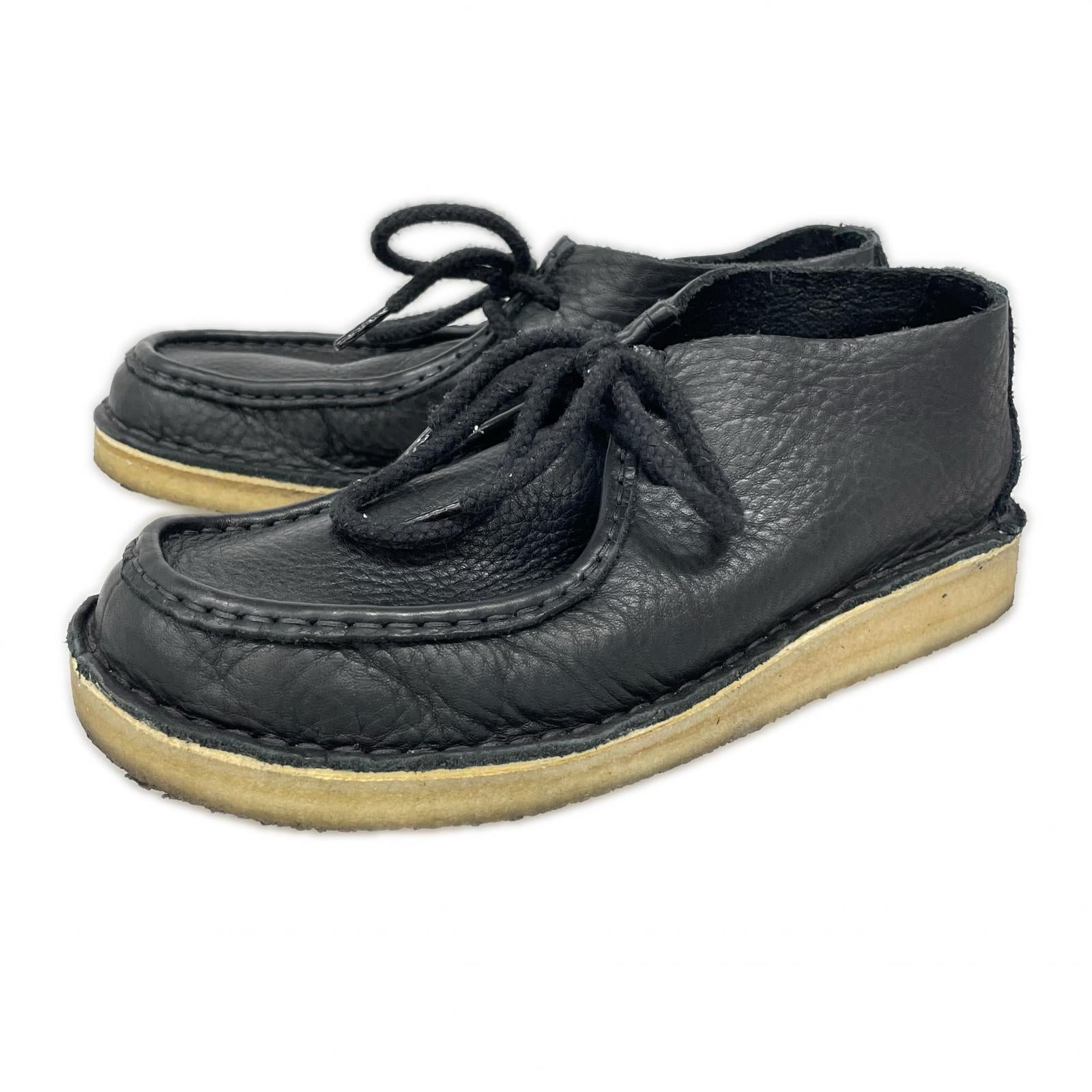 シューズ Clarks デザートノマドオックスフォード 黒 (25.5) ブラック