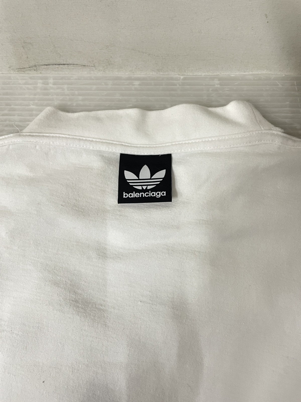 BALENCIAGA×adidas 23SS Inside Out T-Shirt オーバーサイズTee 1 白 731769 TNVA6