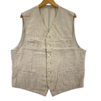 その他アウター 95ss Linen Vest M