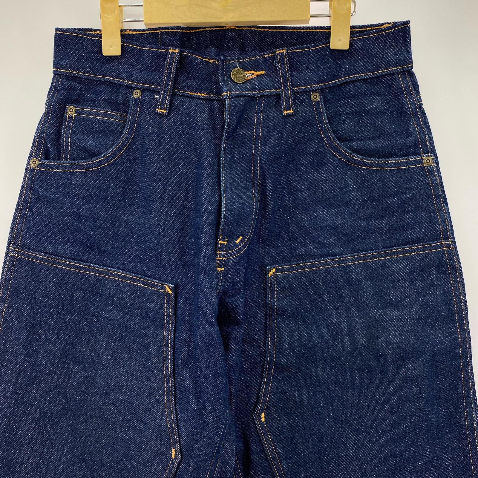 デニムパンツ プリズンブルース ダブルニー デニムパンツ 30