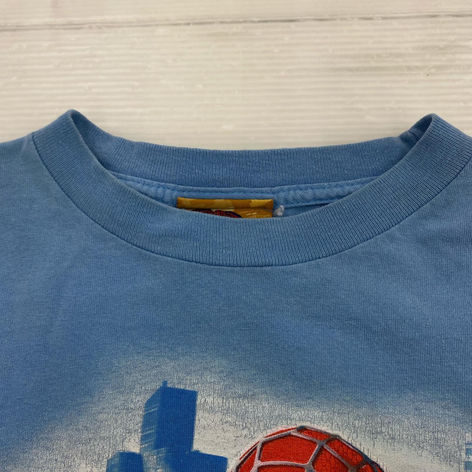 半袖Tシャツ 00s SPIDER-MAN2 (S) S ブルー