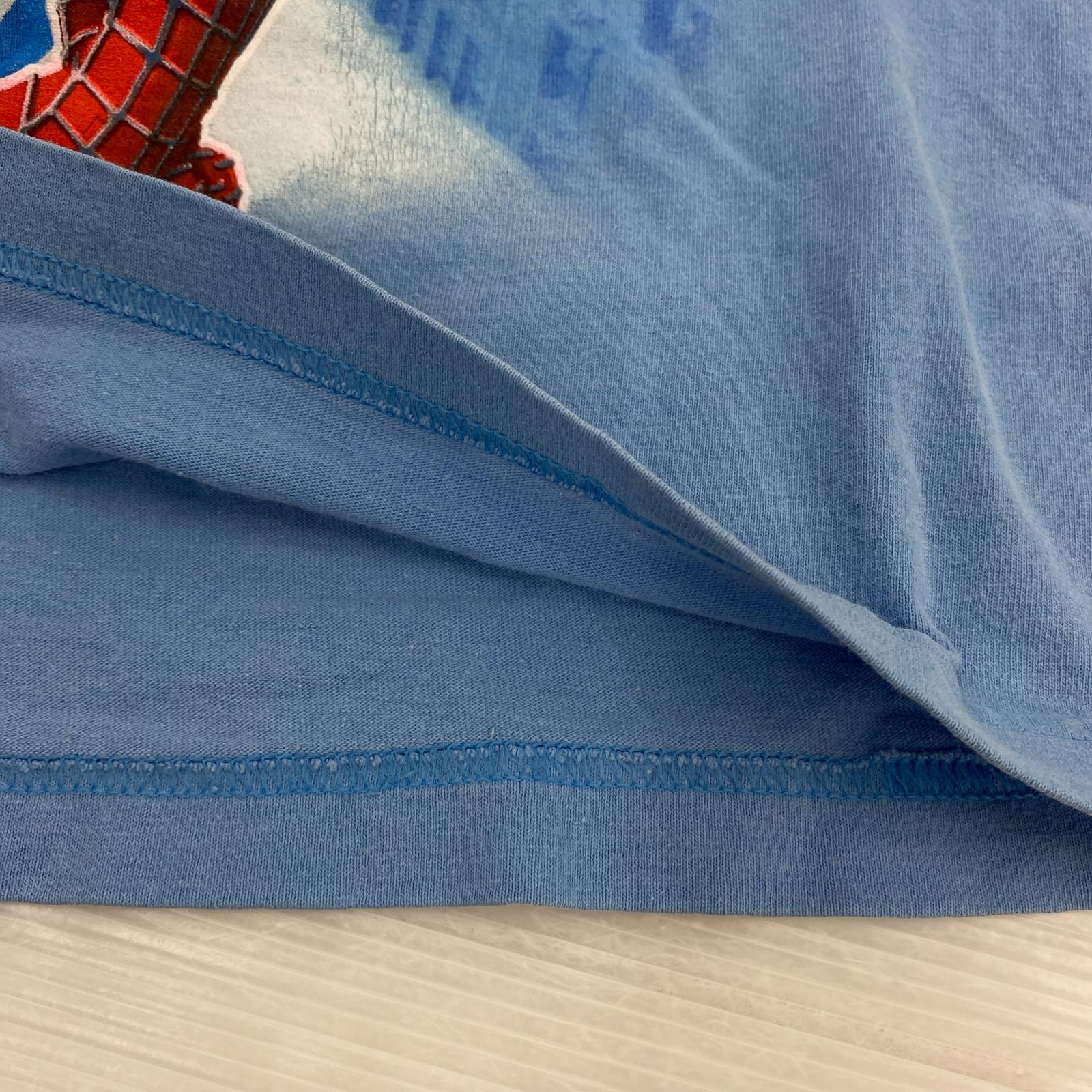 半袖Tシャツ 00s SPIDER-MAN2 (S) S ブルー