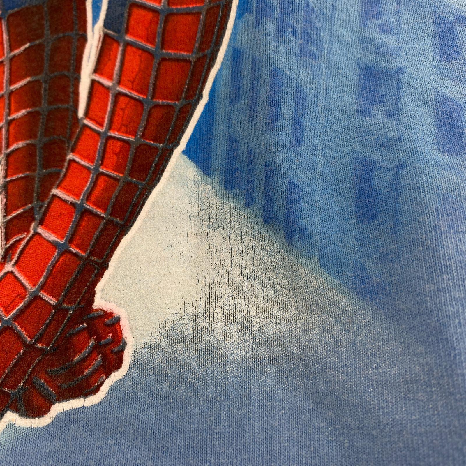 半袖Tシャツ 00s SPIDER-MAN2 (S) S ブルー