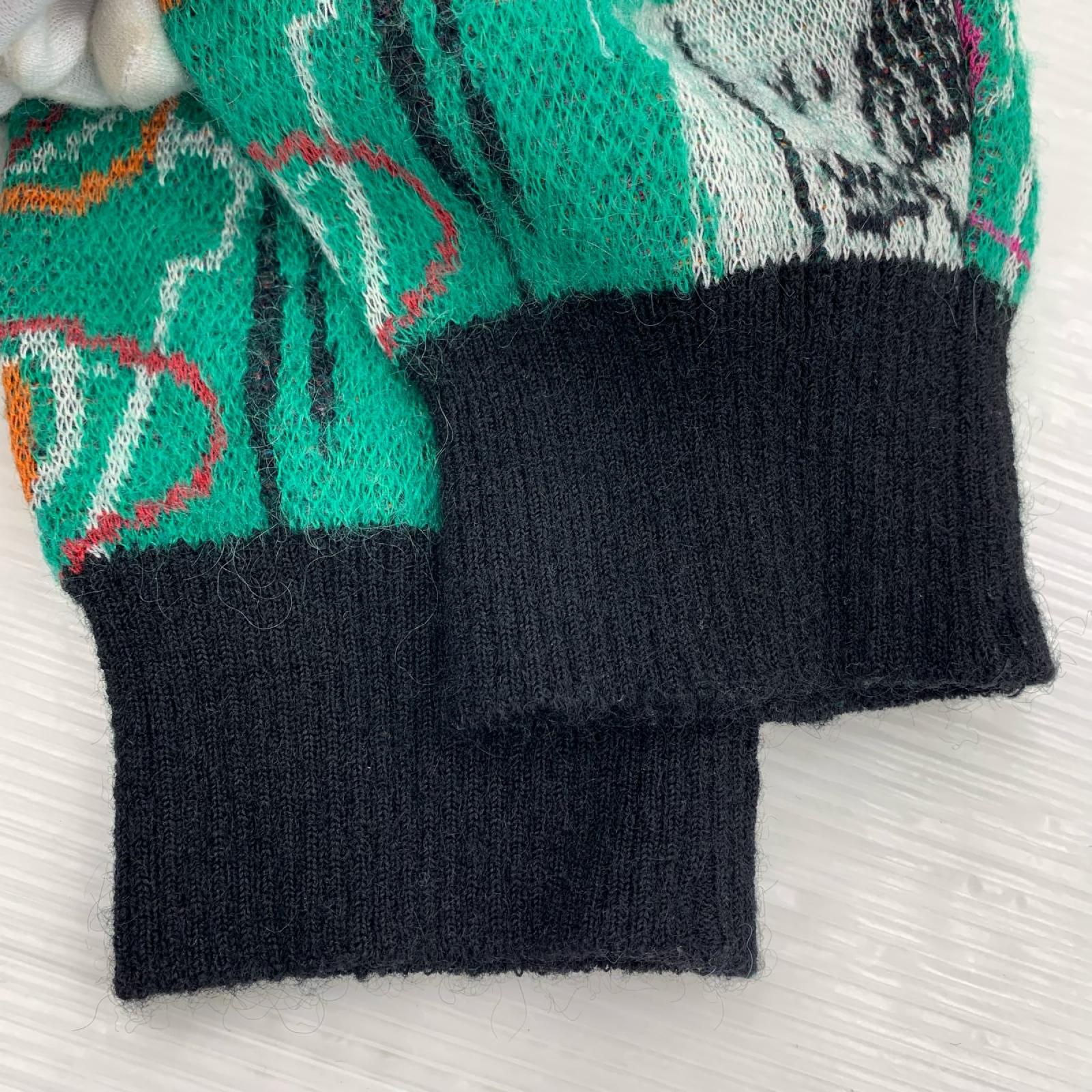 ニット BASQUIAT モヘア ニット 黒 (L) L ブラック