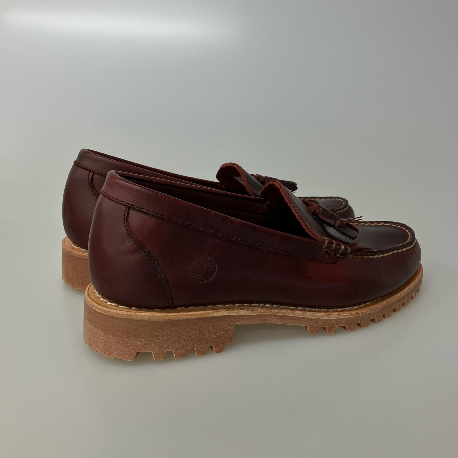 シューズ AUTHENITC LOAFER 25.5cm バーガンディ 25.5cm (US7 1/2 UK7 EU41)