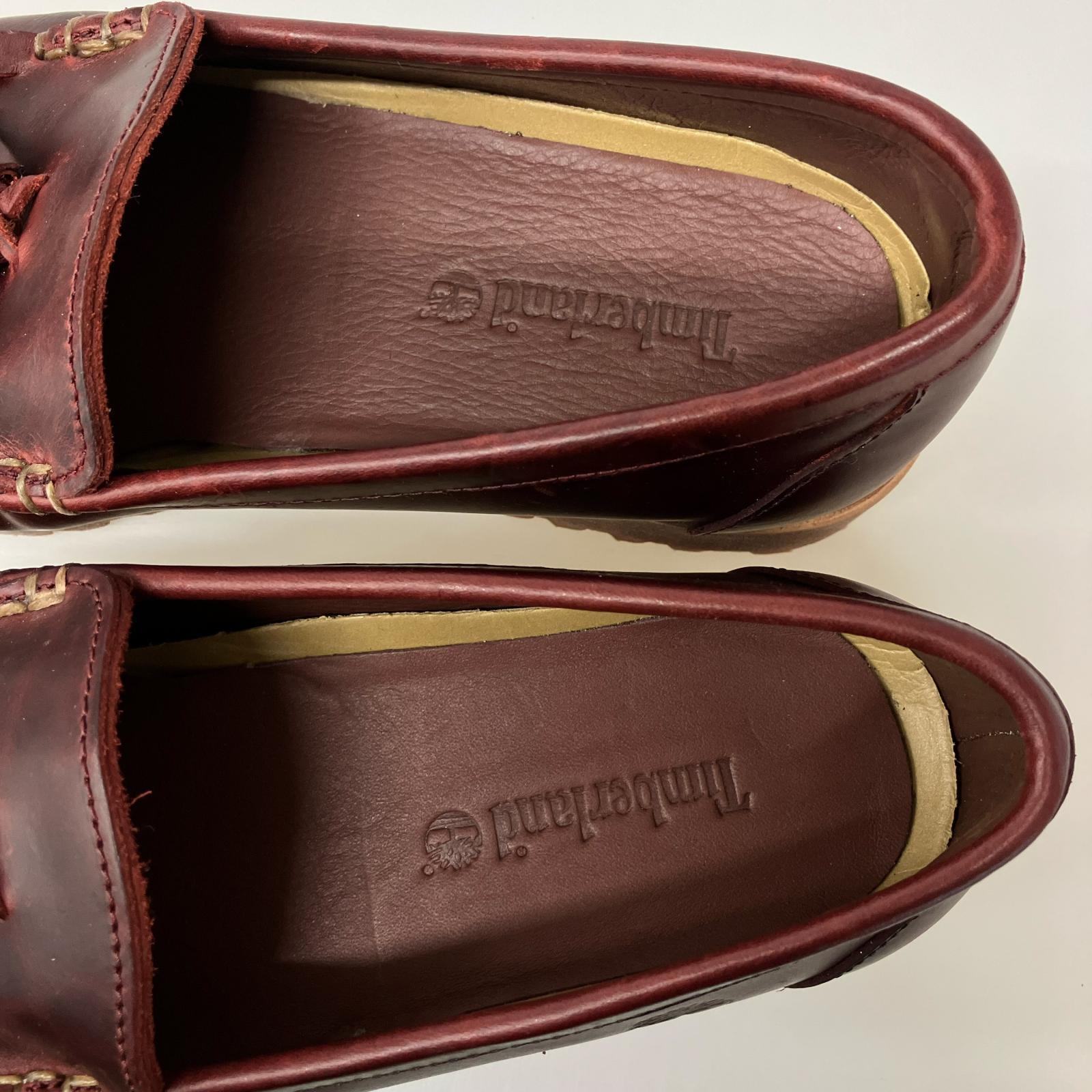 シューズ AUTHENITC LOAFER 25.5cm バーガンディ 25.5cm (US7 1/2 UK7 EU41)