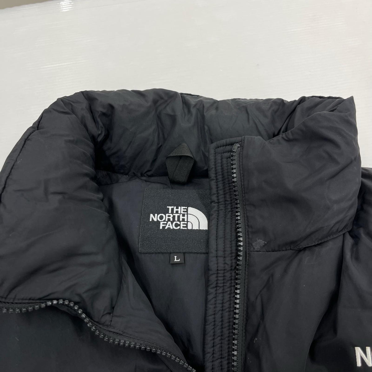 ダウンベスト NUPTSE VEST BLK L L ブラック