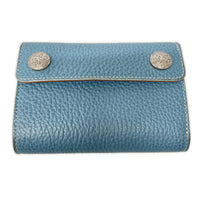 コンパクトウォレット FUNNY/Double Dots Billfold/BLU ブルー
