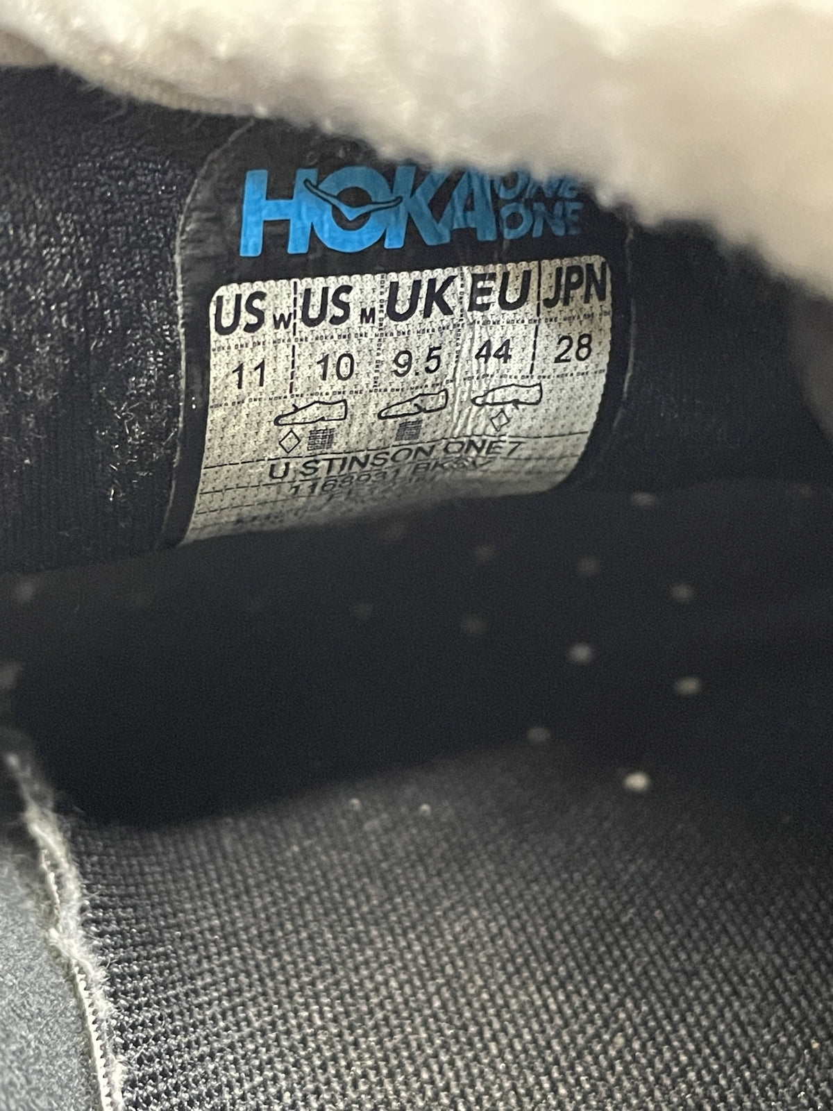 スニーカー HOKA ONE ONE U STINSON ONE7 1168931 28.0cm