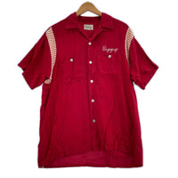 半袖シャツ OLYMPIAN BOWLING SHIRT レッド M M レッド