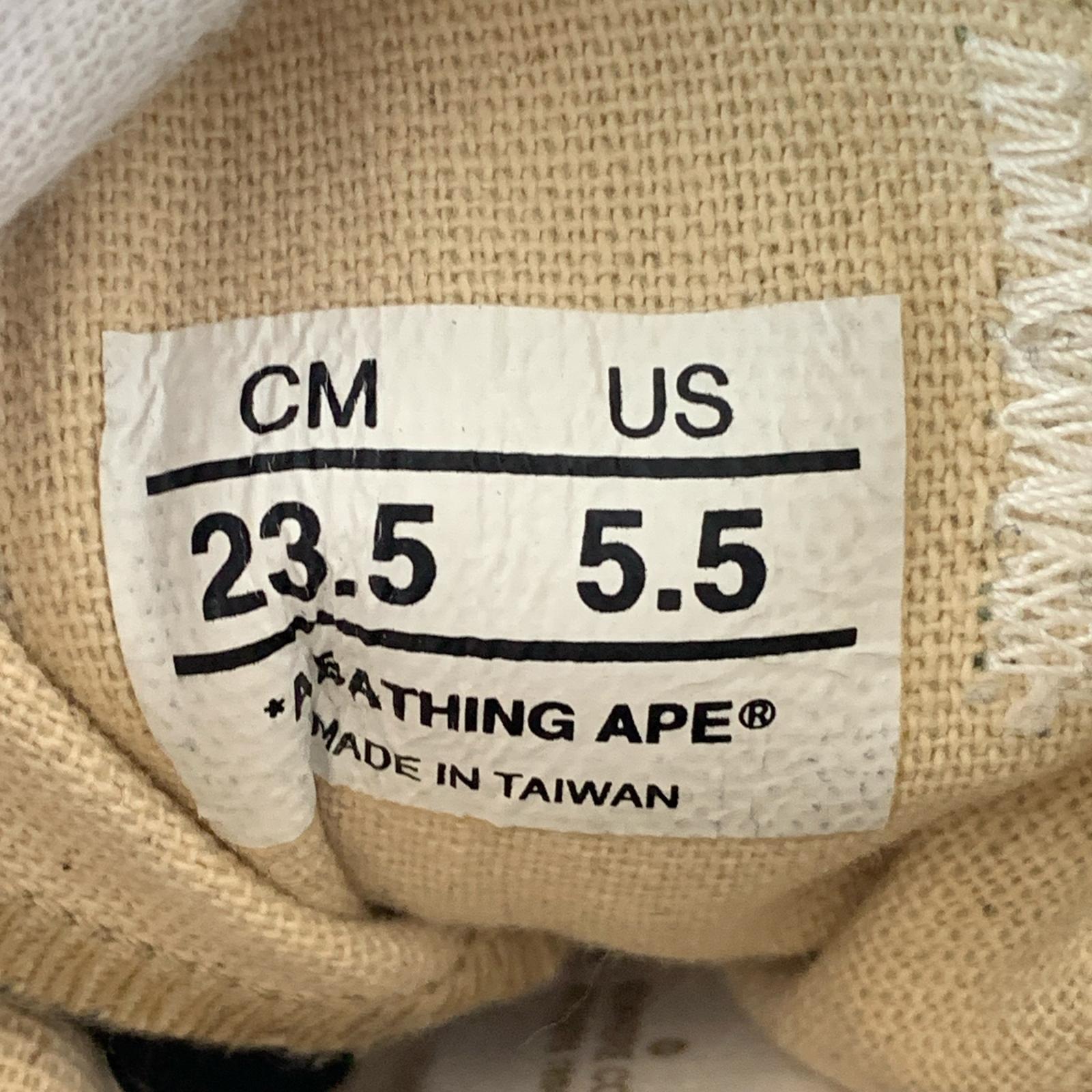 スニーカー Bapesta High/23.5/1H30291009 23.5cm (US5 1/2 UK5 EU37)