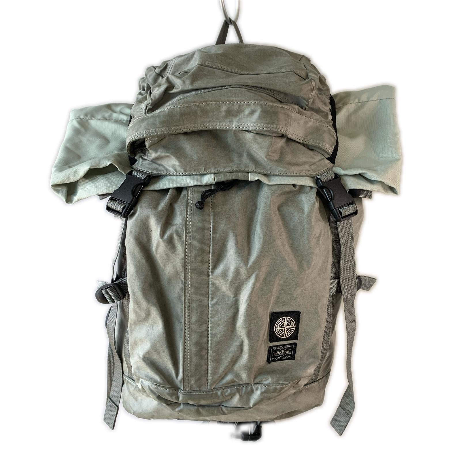 リュック・デイパック ×PORTER/Nylon Twill Backpack/631591465 グレー