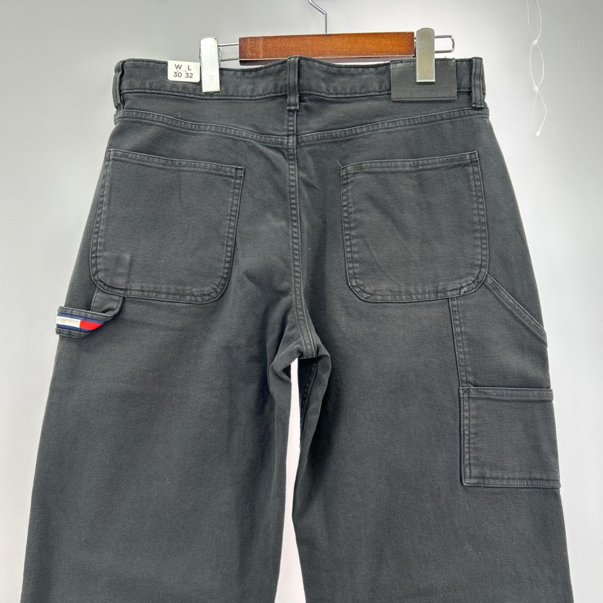 パンツ TOMMY JEANS ペインターパンツ 黒 30 ブラック