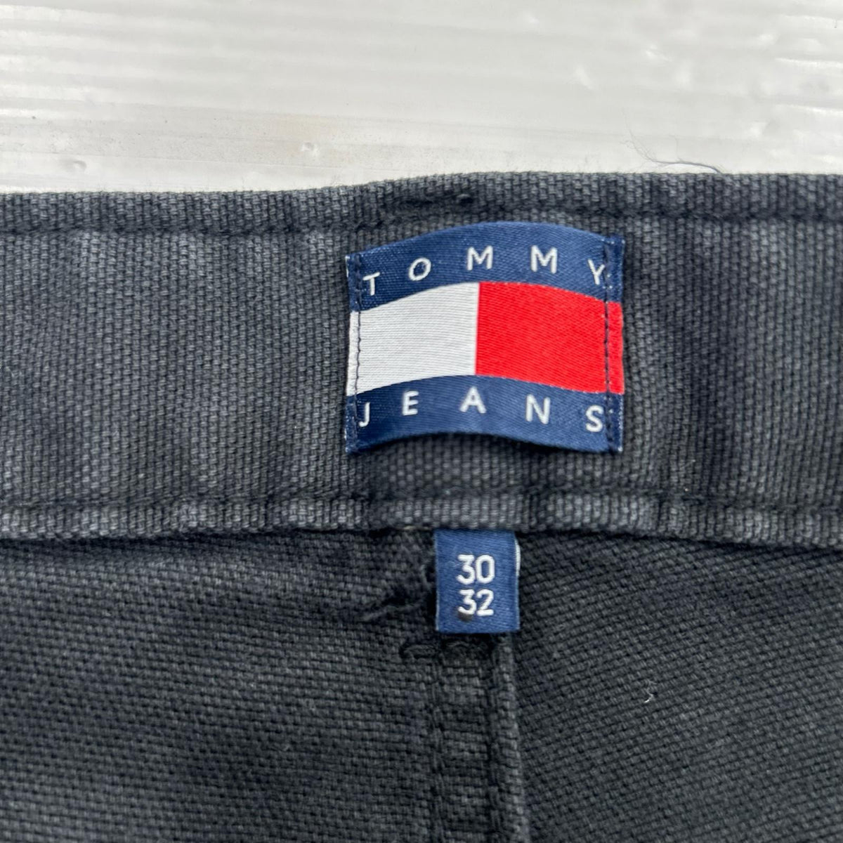 パンツ TOMMY JEANS ペインターパンツ 黒 30 ブラック