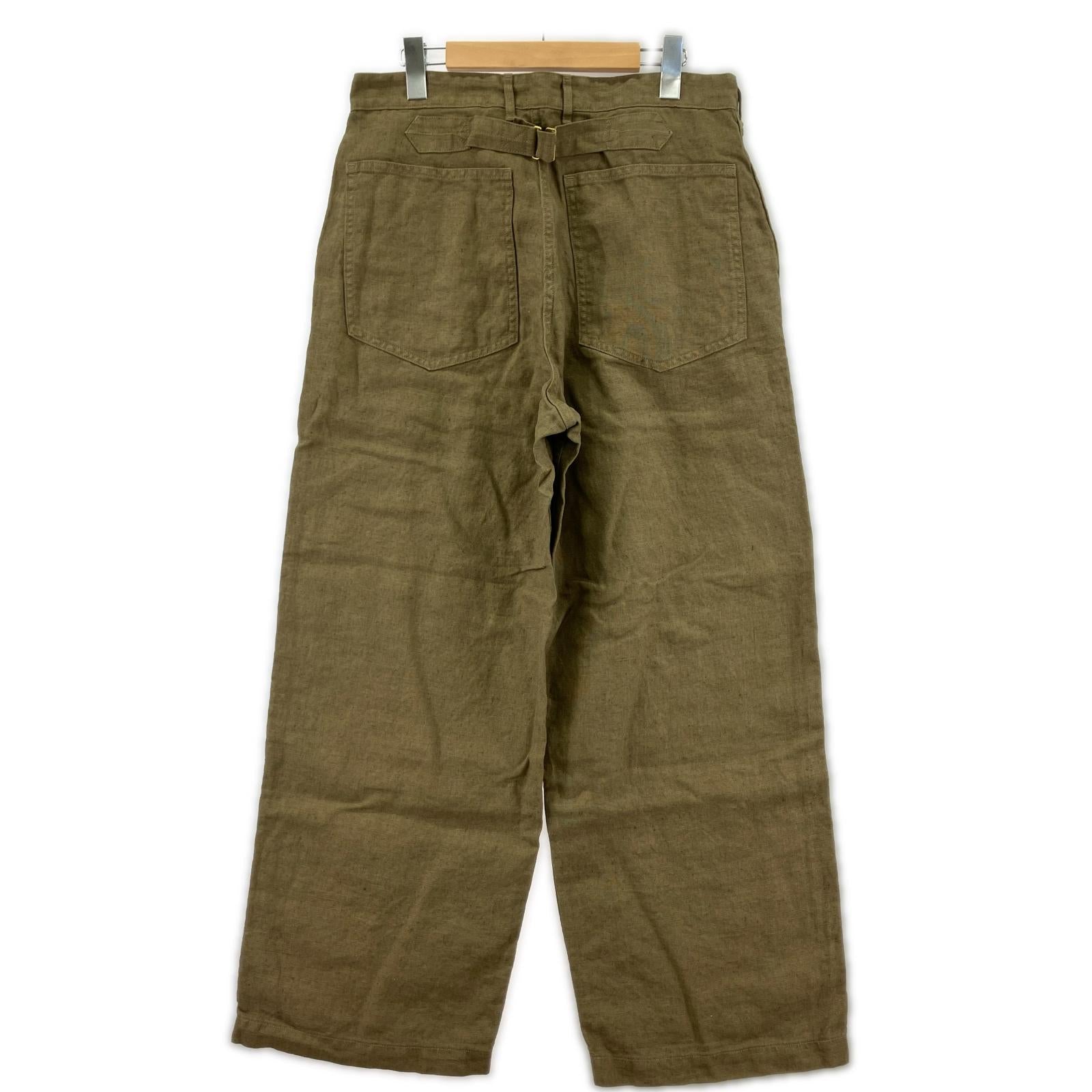 パンツ marka 26SS 18/- Linen Canvas / U.S.Army Pants 2 カーキ