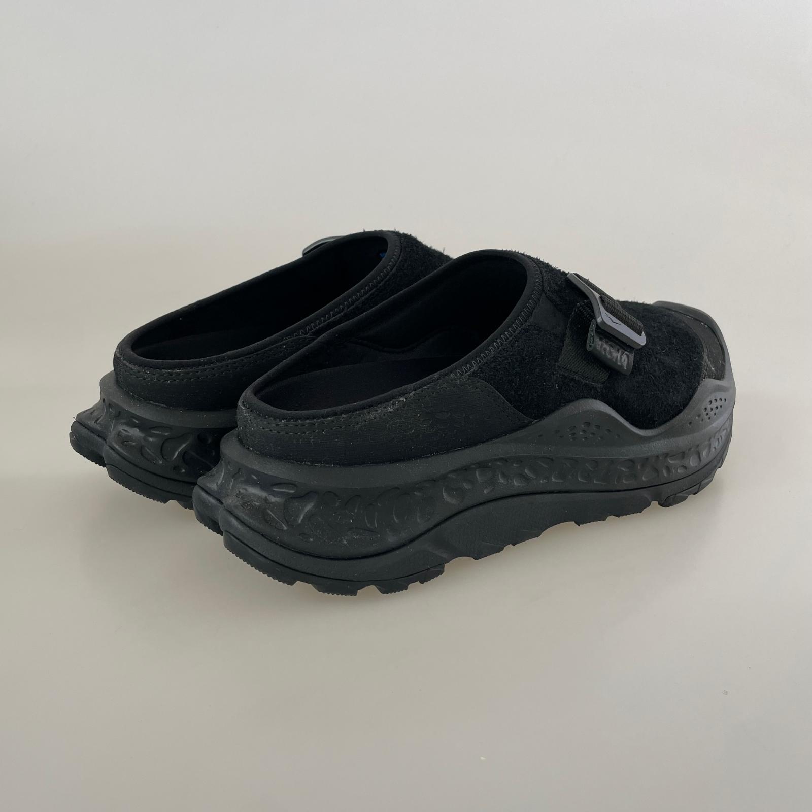 スニーカー HOKA ORA PRIMO EXT ミュールシューズ 27.0 ブラック 27cm (US9 UK8 1/2 EU44) ブラック