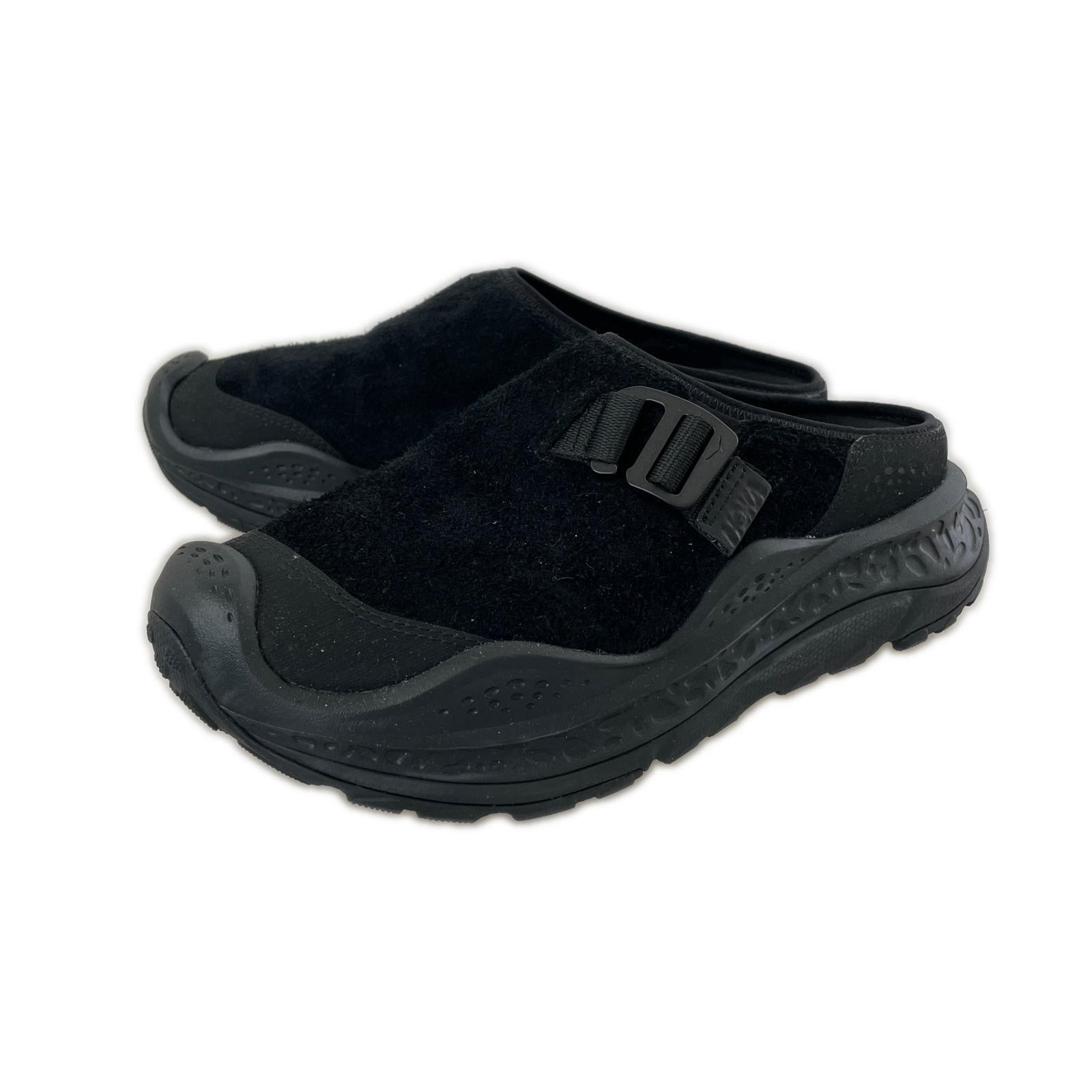 スニーカー HOKA ORA PRIMO EXT ミュールシューズ 27.0 ブラック 27cm (US9 UK8 1/2 EU44) ブラック