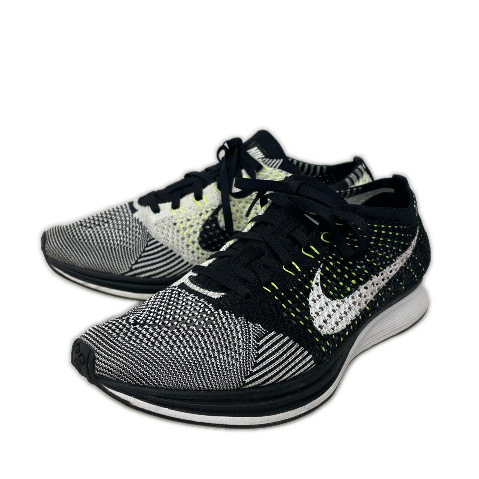 スニーカー FLYKNIT RACER 26.5 26.5cm (US8 1/2 UK8 EU43) ブラック