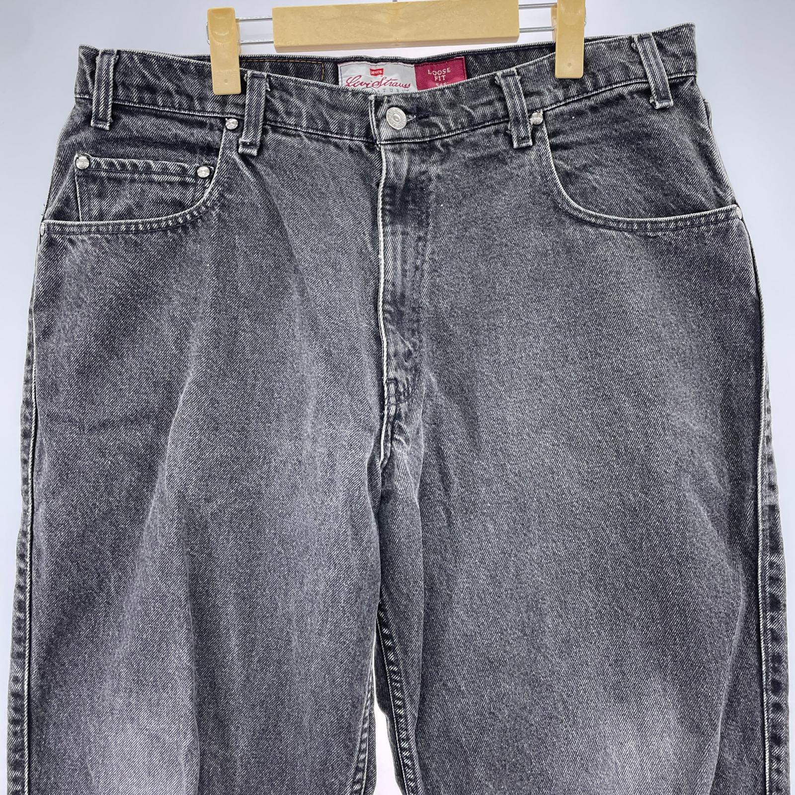 デニムパンツ 90s ブラック 545 後染め 38 ブラック