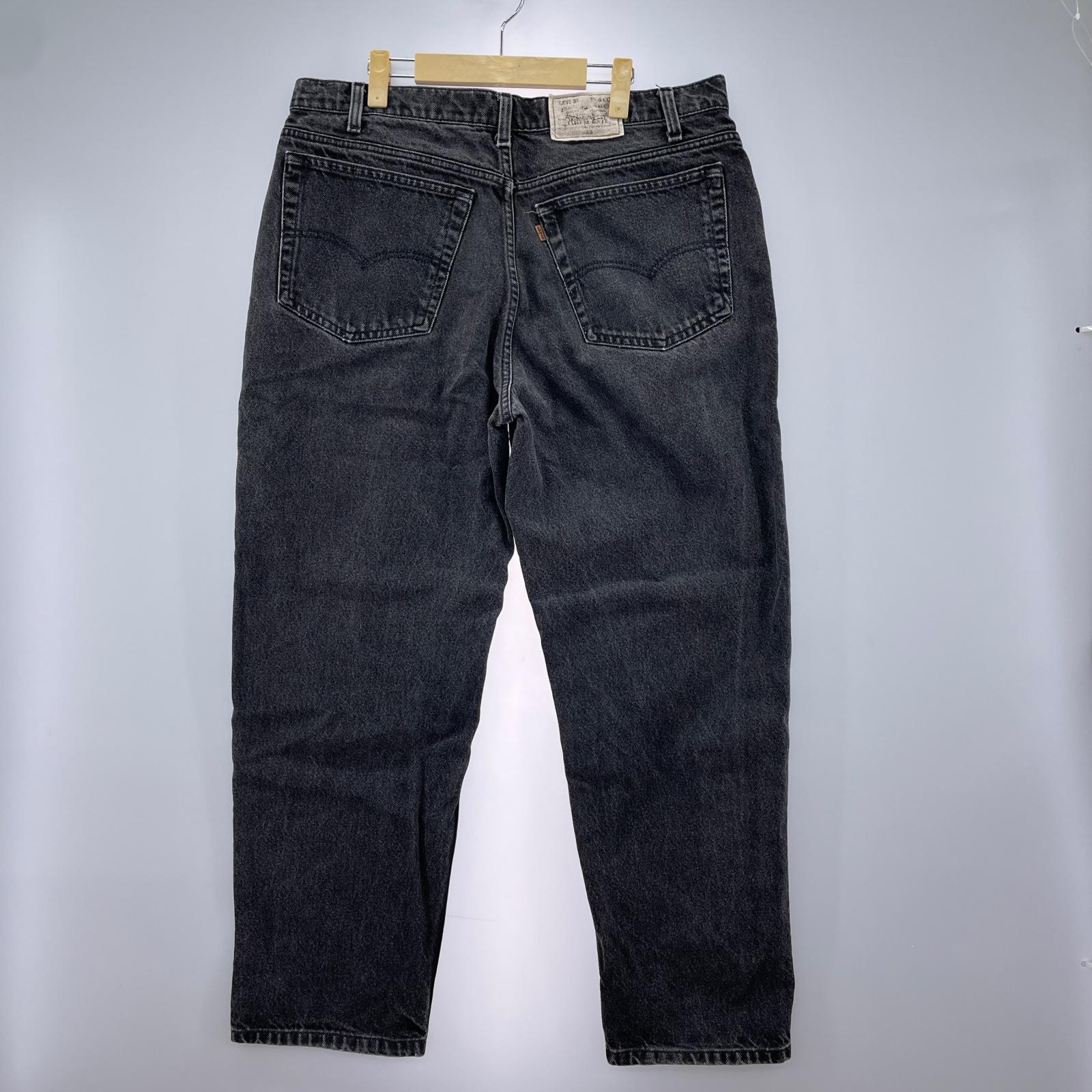 デニムパンツ 90s ブラック 545 後染め 38 ブラック