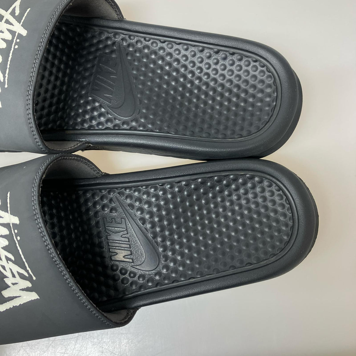 サンダル NIKE×STUSSY Benassi Slides スライドサンダル 28㎝ ブラック 28cm (US10 UK9 1/2 EU46) ブラック