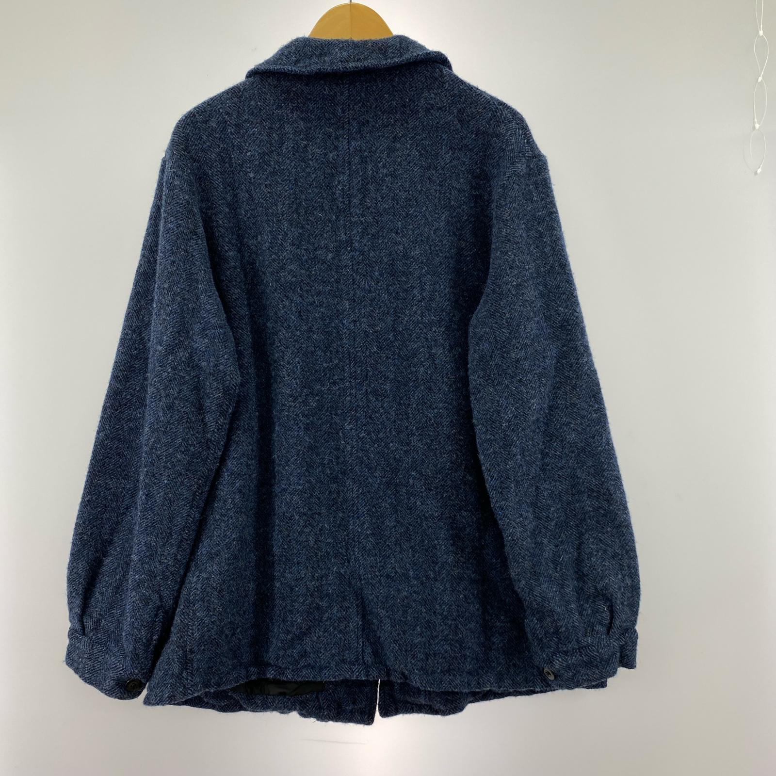 ジャケット 22AW 縮絨加工ヘリンボーンフレンチワークジャケット (2) 2 ブルー